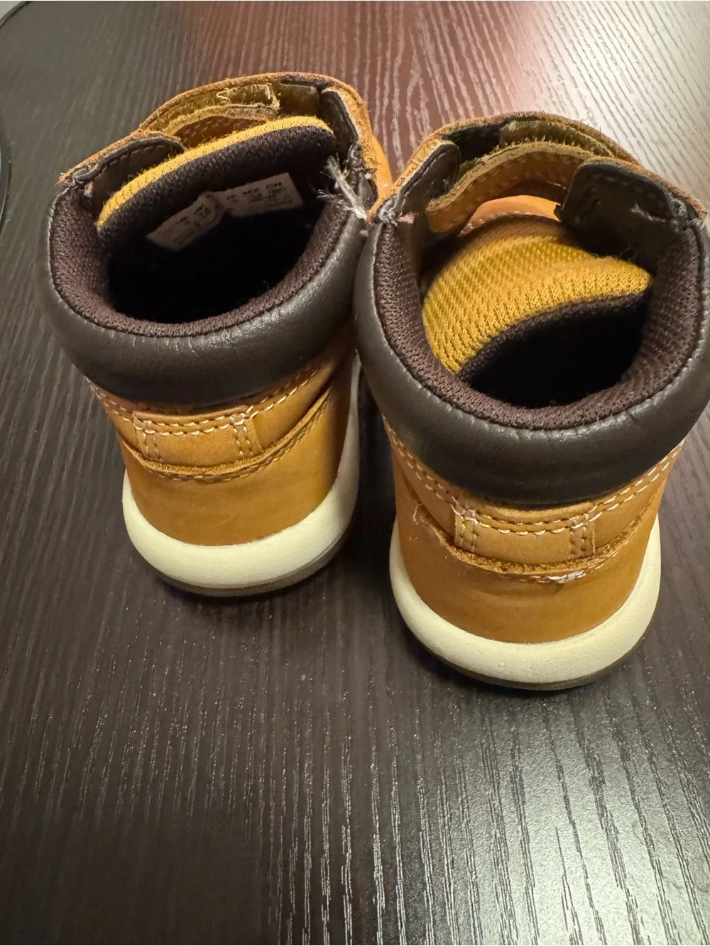 Timberland Kids' Wheat Brown Velcro Kids Boots